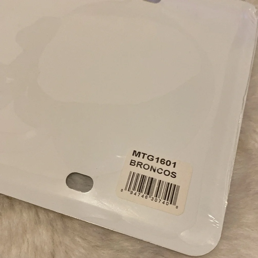 Denver broncos nfl football team logo metal license plate novelty plate - Picture 5 of 6